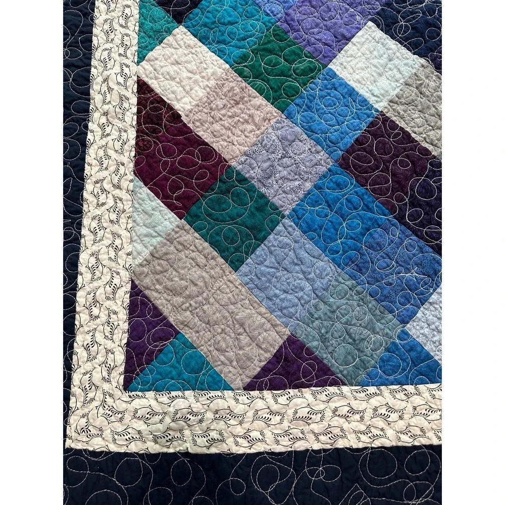 50'' x‎ 50'' Diamond Pattern Lap Blanket Quilt